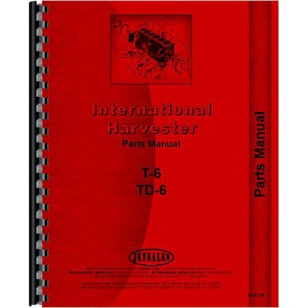 New Parts Manual For International Harvester TD6 Crawler